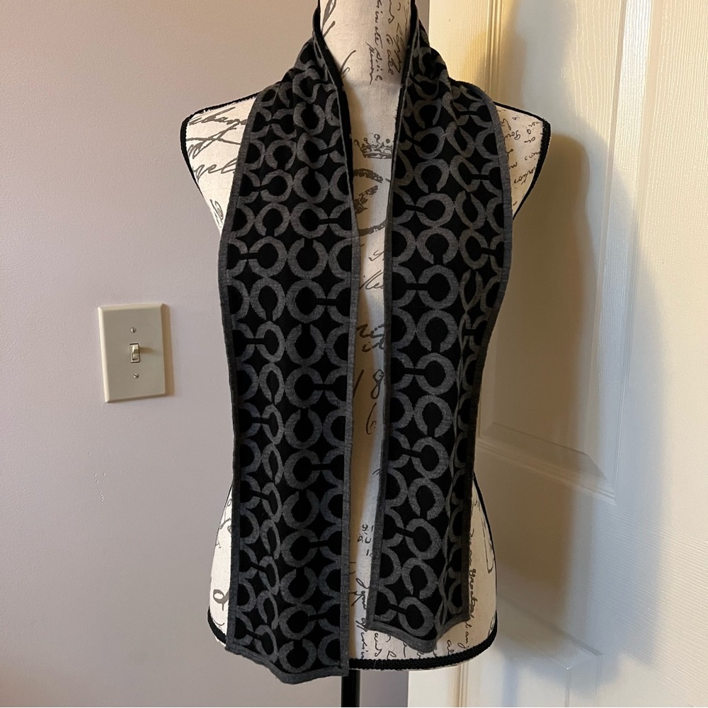 Coach winter scarf